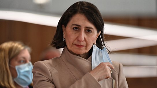 NSW Premier Gladys Berejiklian encouraged workers to get vaccinated as it would give the government more options. 