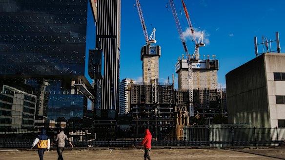 Parramatta has been identified as a off-the-plan property 'danger zone' in Sydney. 