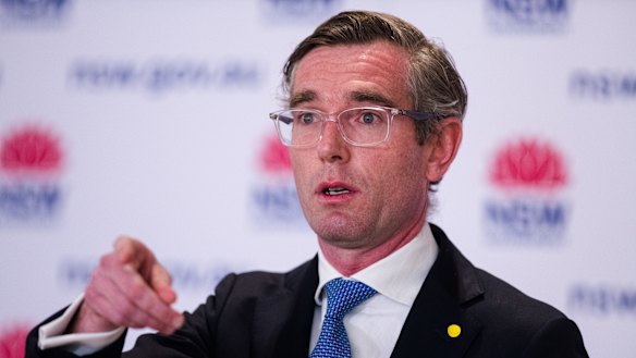 Treasurer Dominic Perrottet has said he wants the whole city to emerge from lockdowns together.