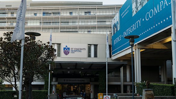 St Vincent’s Hospital in Darlinghurst has had fewer patients attending its emergency department during the COVID-19 crisis.
