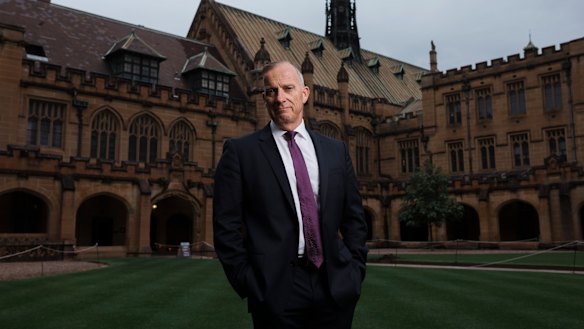 University of Sydney vice-chancellor Michael Spence.