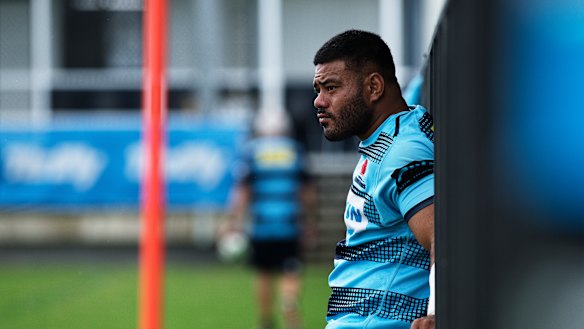 More drama: The Waratahs were fuming that Tolu Latu failed to tell them about a drink-driving allegation. 