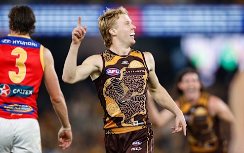 Hawk Cam Mackenzie was in St Kilda’s Next Generation Academy.