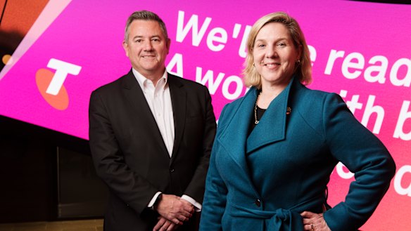 Robyn Denholm, who has just been promoted to be Telstra's finance chief, is also on the board of Tesla. 