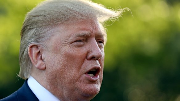 US President Donald Trump.