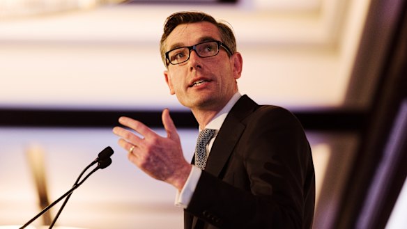 NSW Treasurer Dominic Perrottet says the treasury has a role to play 'in making sure there is a level playing field'. 
