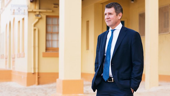 "I wanted a genuine break post-politics and looking back, that's what I should have done": Mike Baird.