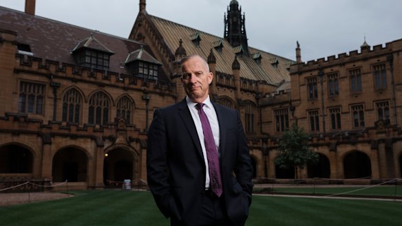Vice-chancellor Michael Spence at the University of Sydney.