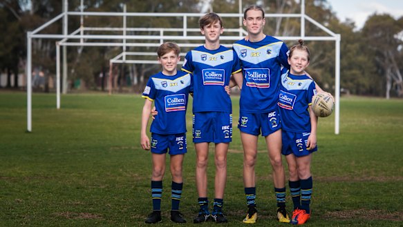 The van Zomeren brothers, Tyler, Riley, Brady and Cody are hoping to win four separate grand finals.