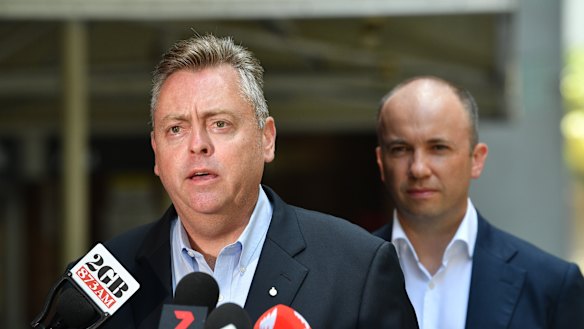 The Planning Minister, Anthony Roberts, said Labor politicians were “chasing 20 seconds of fame” over the Opal Tower emergency.