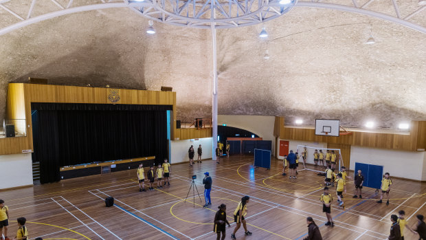 Inside Fairvale High’s Binishell, which collapsed during construction and will be demolished because of its costly maintenance