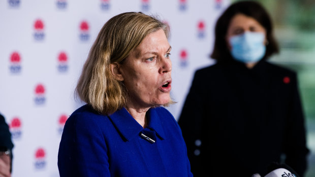 NSW Chief Health Officer Dr Kerry Chant said it was difficult to make fixed statements about a virus that was evolving.