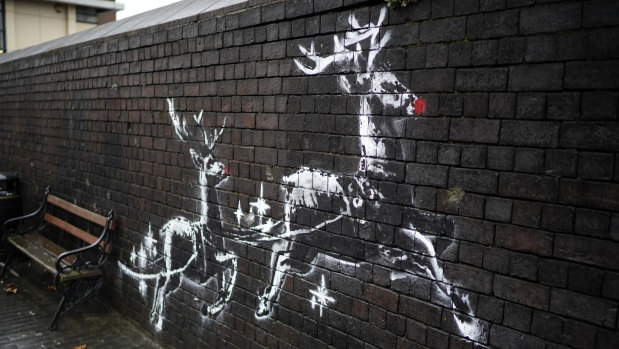 A new Banksy artwork has appeared on a wall in Birmingham.