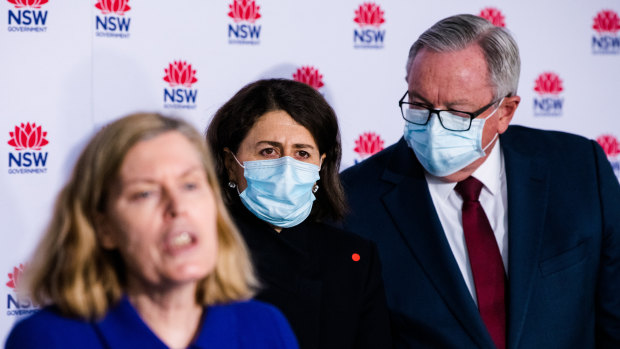 Premier Gladys Berejiklian has consistently said all decisions in the pandemic are based on health advice.