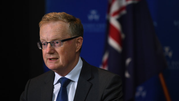 RBA governor Philip Lowe says current record low interest rates will remain in place for years, partly to deal with the shadow cast by the coronavirus pandemic.