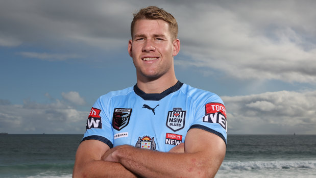Matt Burton will make his State of Origin debut for NSW in Perth on Sunday night.