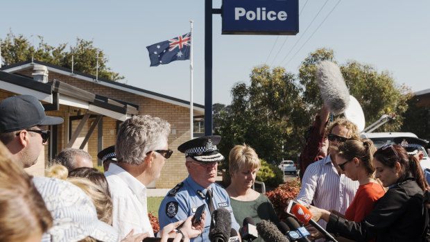 Police Commissioner Chris Dawson said is was not unusual for rural residents to have guns