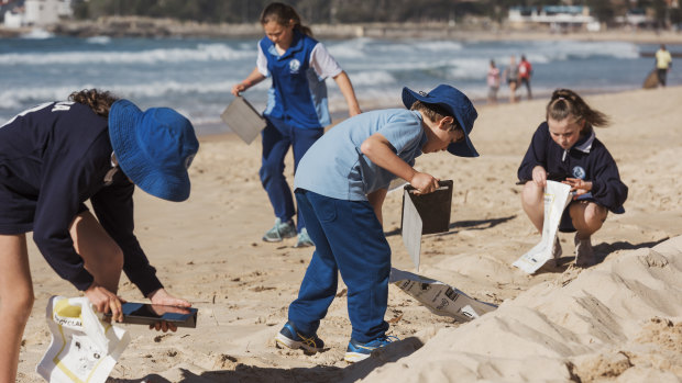 Children at St Mary's Catholic School have picked up more than 2000 pieces of rubbish in and around the school in less than four weeks.