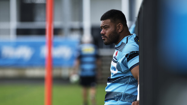 More drama: The Waratahs were fuming that Tolu Latu failed to tell them about a drink-driving allegation. 