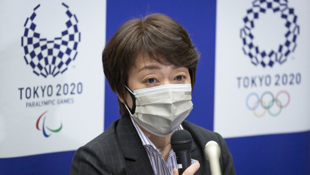 Tokyo 2020 Organising Committee president Seiko Hashimoto.