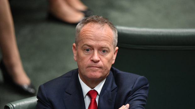 Bill Shorten during question time on Thursday.