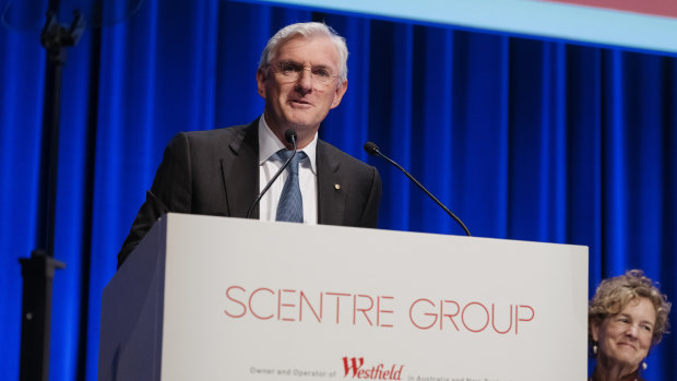 Thursday was Steven Lowy's last day on the board of Scentre as a non-executive director. 
