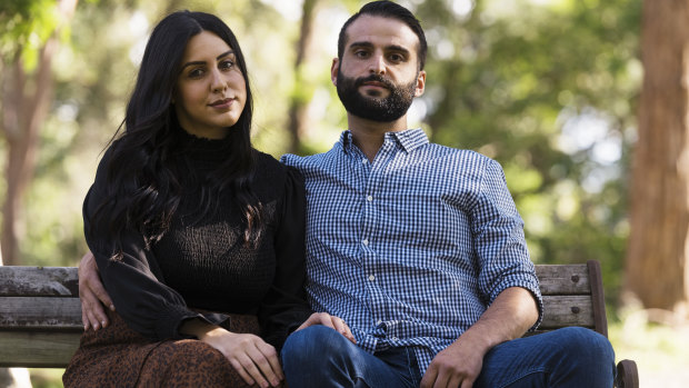 Norelle Zahra and Robert Luca paid a $13,000 deposit for a wedding reception venue and now can't get their money back. 