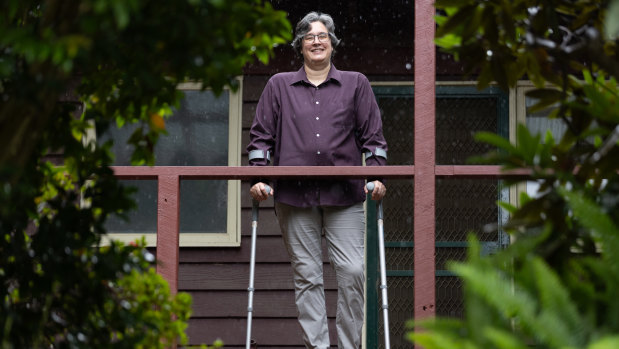 Dr Anthea Skinner played musical instruments she adapted herself as a child, and now helps other young musicians with disabilities.
