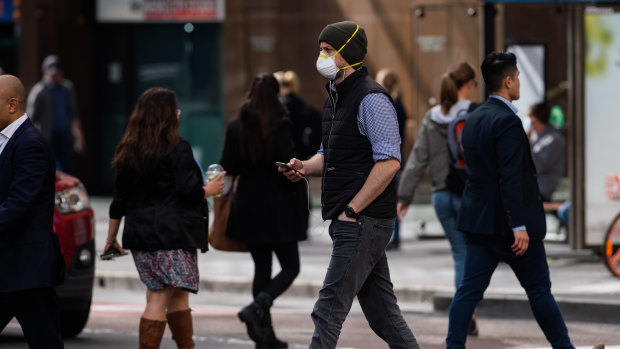 A Sydney mayor says she noticed people are not wearing masks.