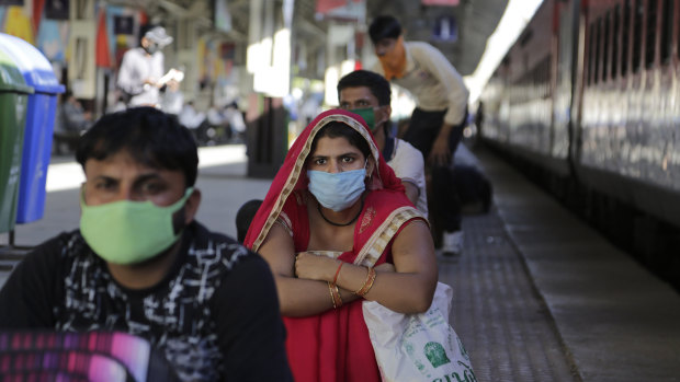 India on Friday ran the first train service for thousands of migrant workers desperate to return home since it imposed a nationwide lockdown to control the spread of the coronavirus. 