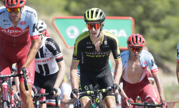 Mitchelton-Scott rider Simon Yates has stretched his lead at the Vuelta.