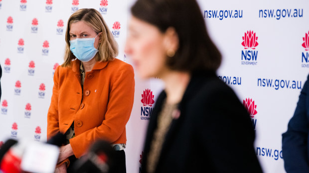 Deeply concerned: Dr Kerry Chant said NSW needed to dramatically decrease mobility, while increasing vaccination. 