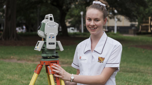 Michaela Lawrence is a year 11 student at Dungog High School and hopes to be a surveyor.