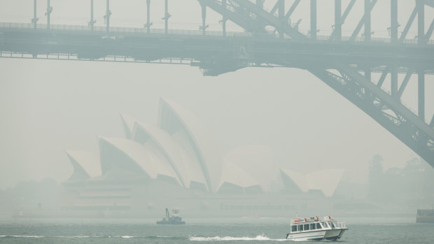 Sydneysiders experienced an unprecedented 28 days of hazardous air quality last year.