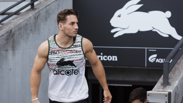 Middle man: Cameron Murray has a big role to play for South Sydney this season.