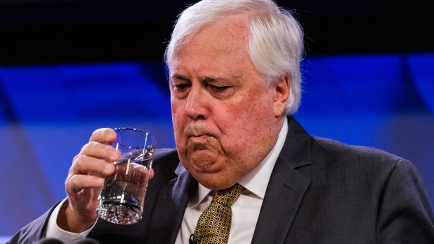 Clive Palmer claimed the ASIC complaint and Magistrates Court proceeding “were unlawful” and did not take into account his human rights.