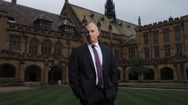 University of Sydney vice-chancellor Michael Spence.