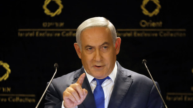 Israeli Prime Minister Benjamin Netanyahu.