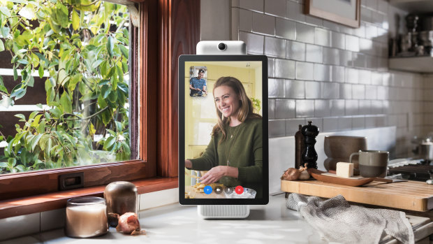 Facebook's Portal also comes in a larger version, called the Portal+.