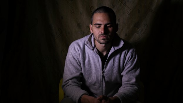 Australian IS member and air conditioner serviceman Mohammed Noor Masri in a Kurdish prison.