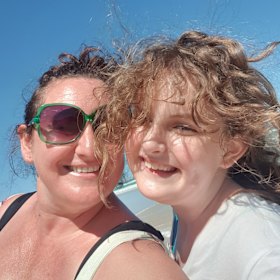 Nikki Green and Pixie.