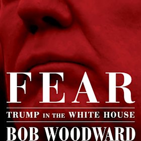 <em>Fear: Trump in the White House</em> by Bob Woodward.