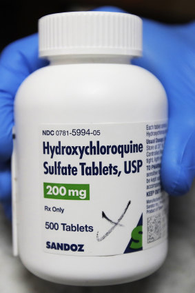 Hydroxychloroquine - one of the most-studied treatments in Australian clinical trials.