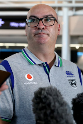 Warriors chief executive Cameron George.