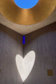 Inside the Cobar Sound Chapel.