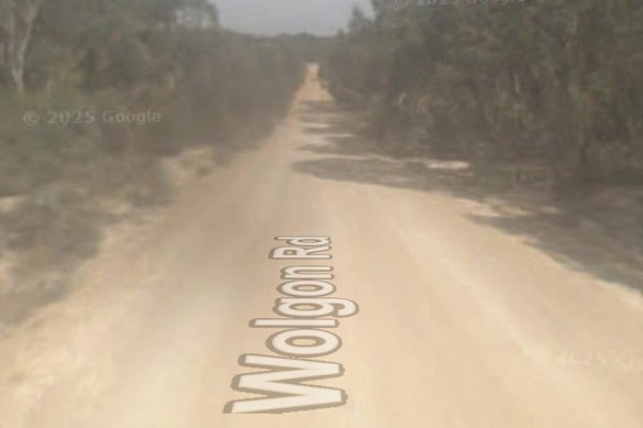 The body was found on Wolgon Road, south of Goulburn.
