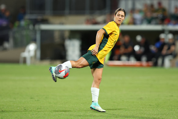 Katrina Gorry may turn out for the Matildas despite missing a training session.
