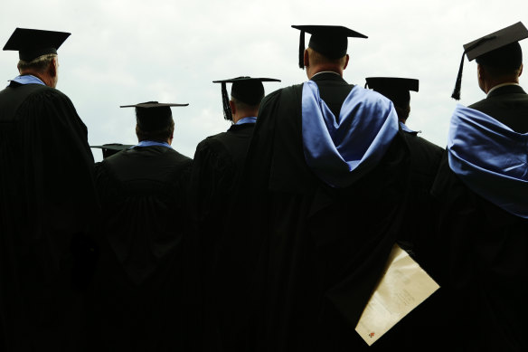 Competition between Australian universities and private colleges for more international students has increased.