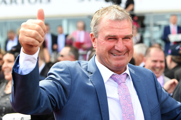 Melbourne Cup-winning trainer Darren Weir has opened up his property for horses affected by the bushfires.