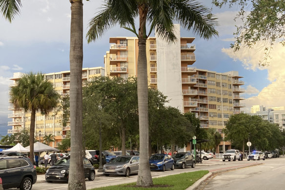 The 156-unit Crestview Towers in North Miami Beach, has been declared unsafe. 